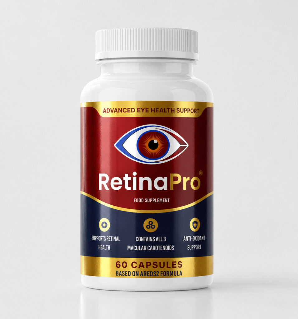 RetinaPro food supplement bottle